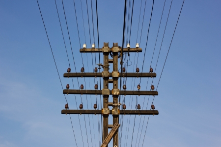 Electricity post in thailand