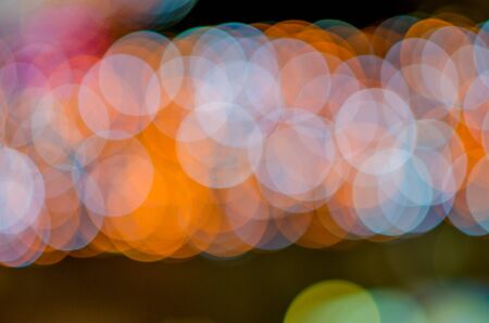 Bokeh lights background.