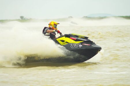 Jet Ski PRO ASIAN GRAND PRIX 2012 -  on Bungborraped Nakhonsawan Province in Thailand : August 12, 2012のeditorial素材