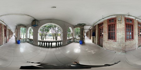Corridor of hostel, Jimei University, Navigation College