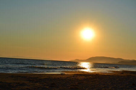 sunsetの写真素材