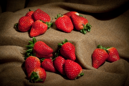 strawberriesの写真素材