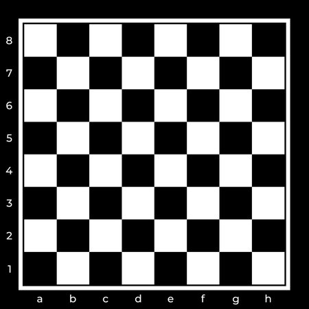 Black and white chess board background designのイラスト素材