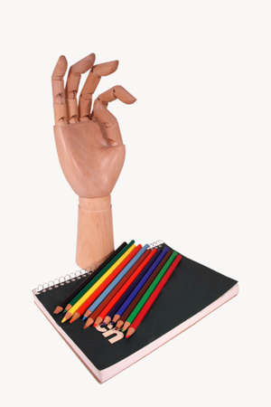 model color pencilsの写真素材
