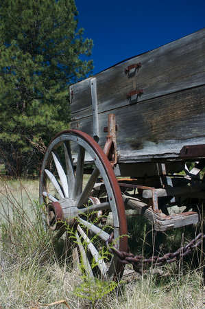 vintage wagonの写真素材