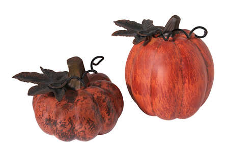 decoratiive pumpkinsの写真素材