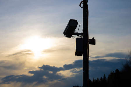 Camera for photo and video filming of traffic violations, automated control systems, measuring speed...