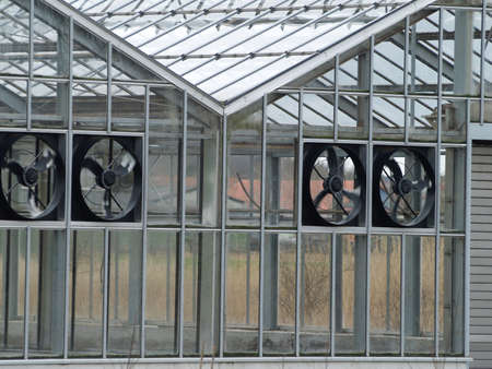 Greenhouse with Lueftungsanlageの写真素材