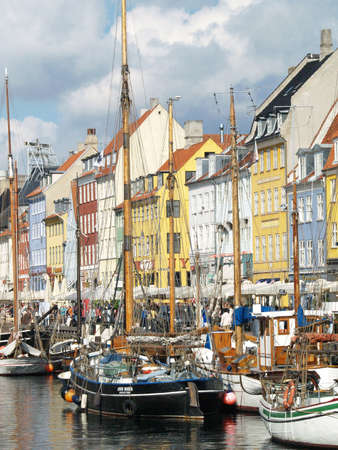 Newhaven harbor in Denmark