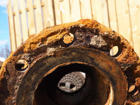 Disposed iron supply linesの写真素材