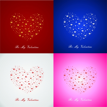 valentine heartのイラスト素材