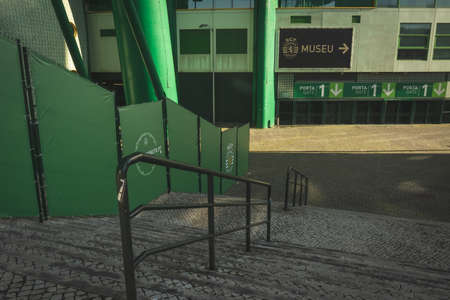 Sporting Lisbon, Portugal Football Stadium, soccer, February 24, 2020.のeditorial素材