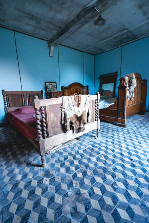 Urbex, Old abandoned house in Belgium.の写真素材