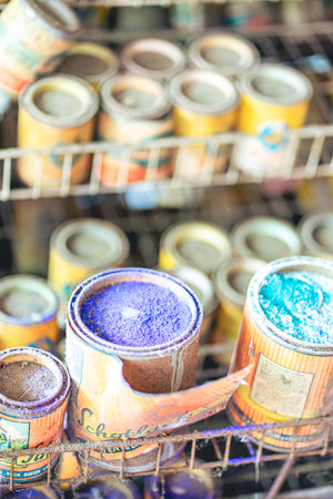 Urbex, old Abandoned printshop somewhere in Belgium.のeditorial素材