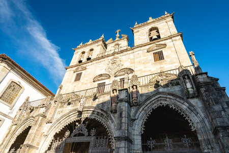 The cathadral of Braga, Portugal February 9, 2023のeditorial素材