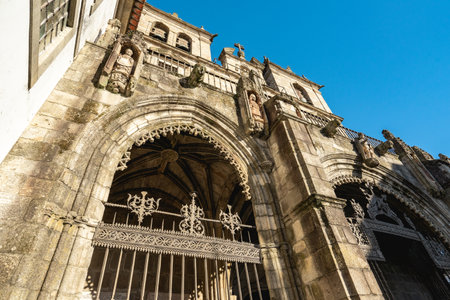 The cathadral of Braga, Portugal February 9, 2023のeditorial素材