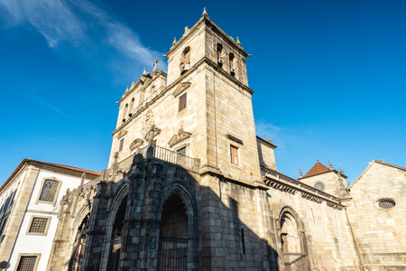 The cathadral of Braga, Portugal February 9, 2023のeditorial素材
