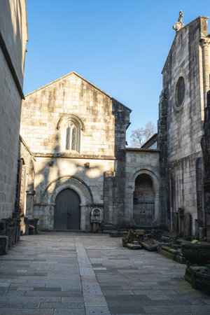 The cathadral of Braga, Portugal February 9, 2023のeditorial素材