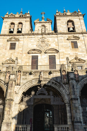 The cathadral of Braga, Portugal February 9, 2023のeditorial素材