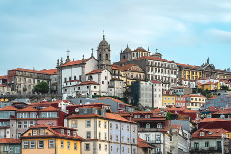 Porto, Portugal. View of the historic center of the city.の写真素材