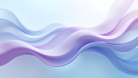 AI generated images of abstract winter colors.の素材