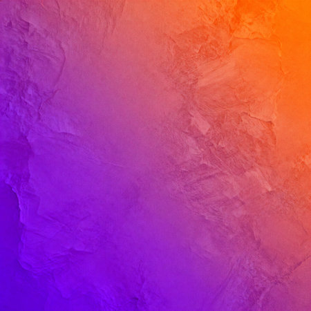 Textured purple and orange gradient background. Background for Halloween overlay. AI generated images.の素材