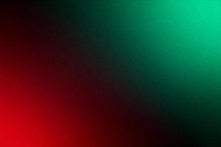Textured green and red gradient background. Background for Christmas or New year overlay. AI generated imagesの素材