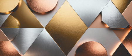 AI generated images. Metallica background, perfect for New Year.の素材