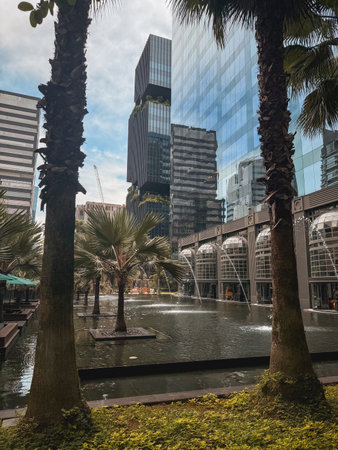 Outside Google office, at Faria Lima, Sao Paulo, Brazil. November 22, 2025.のeditorial素材