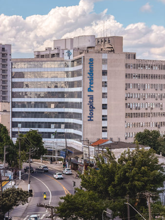 Hospital Presidente in Tucuruvi, Sao Paulo, Brazil. November 25, 2025.のeditorial素材