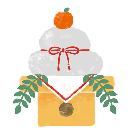 Kagami-mochiのイラスト素材