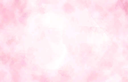 It is a pink watercolor style background illustration. It is an easy-to-use vector material.のイラスト素材