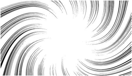 It is a monochrome concentrated line. There are multiple variations.のイラスト素材