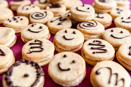 Happy cookiesの写真素材
