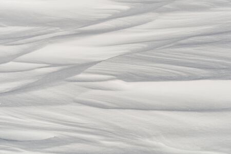 Seamless fresh white snow backgroundの写真素材
