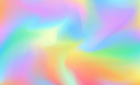 Rainbow holographic festive abstract background. Rainbow gradient.