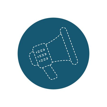 flat icons for Megaphone,vector illustrationsのイラスト素材