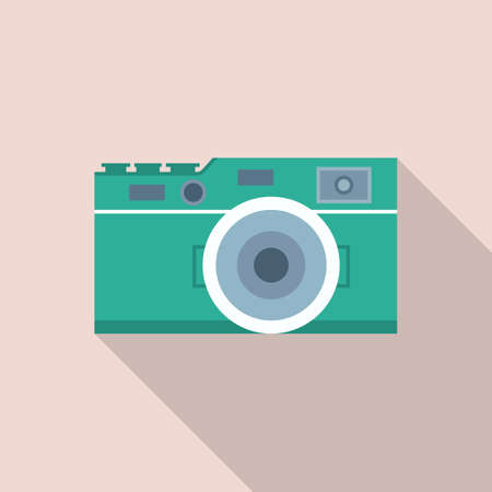 flat icons for camera ,vector illustrationsのイラスト素材