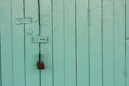 Old wood doorの写真素材