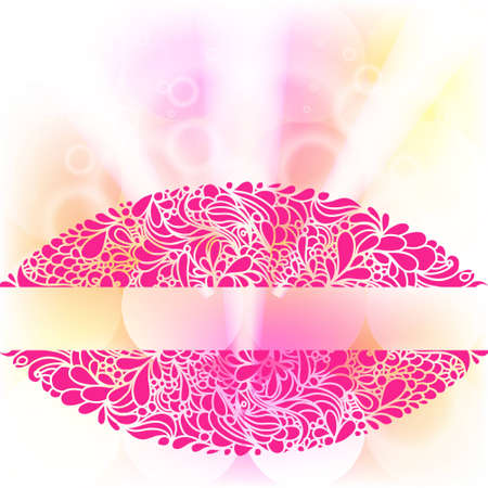 Pink vector backgroundのイラスト素材