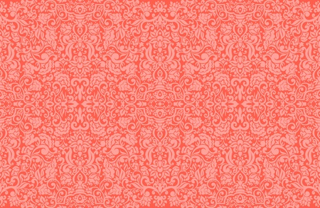 Seamless Damask wallpaper.のイラスト素材
