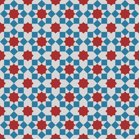 Islamic Background. Vector Seamless Arabian pattern. Geometric ornament arabic pattern background.