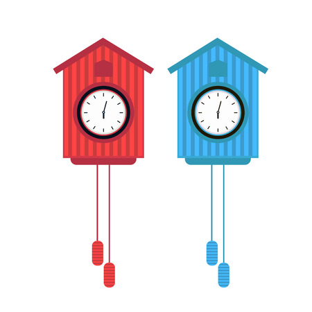 clock icon Vector Illustration isolated on white background.のイラスト素材