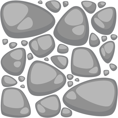 Abstract stone background . Seamless pattern. Illustrationのイラスト素材