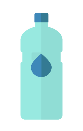 Vector Illustration of bottle of waterのイラスト素材