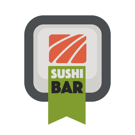 Logo design for restaurants of Japanese foodのイラスト素材