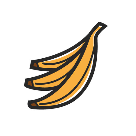 Bunch of bananasのイラスト素材