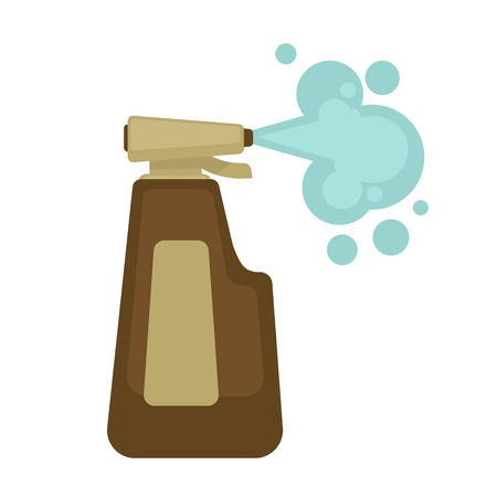 Cleaner in bottleのイラスト素材