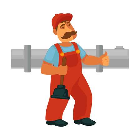 Icon for house plumbing serviceのイラスト素材