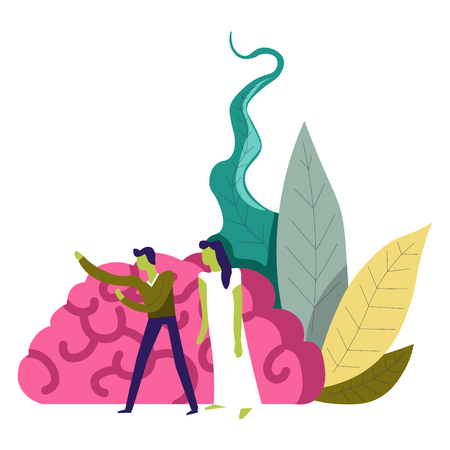 Zombie living creatures attack, apocalypse undead creatures outbreak vectorのイラスト素材